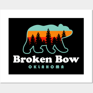 Broken Bow Oklahoma Lake Outdoors Bear Posters and Art